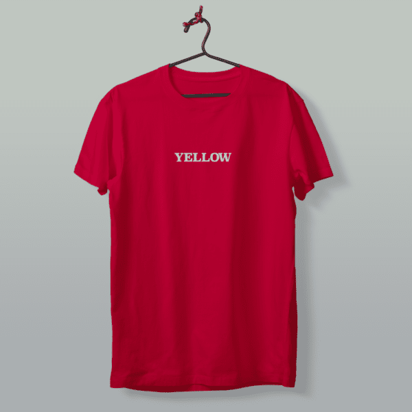 yellow T-Shirt gelbes Shirt