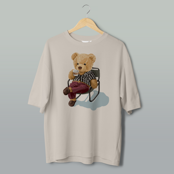 Teddy T-Shirt Oversized – Bild 2