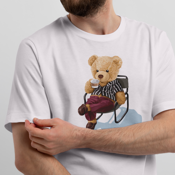 Teddy T-Shirt Oversized – Bild 3
