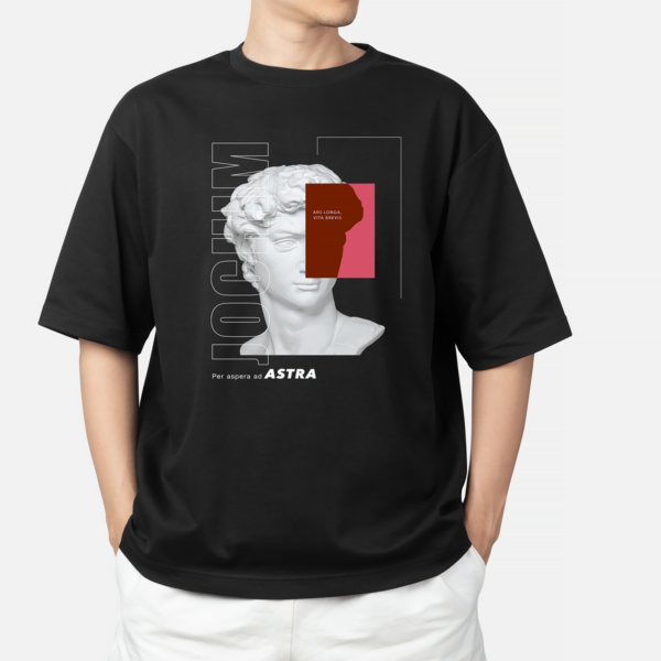 Platon T-Shirt Black – Bild 2