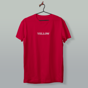 yellow T-Shirt gelbes Shirt