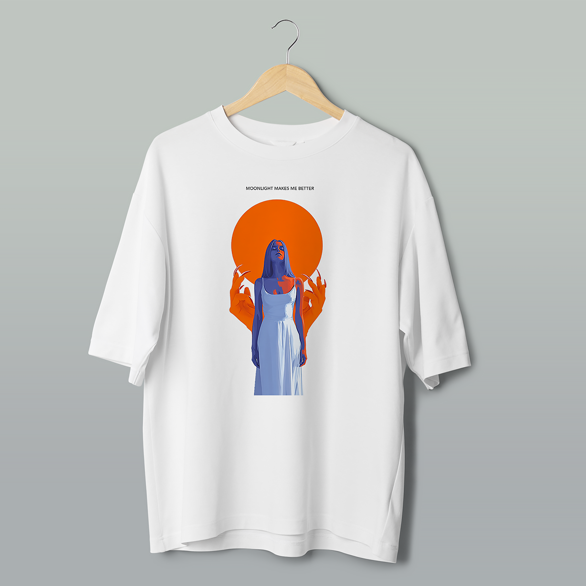 Moonlight Makes Me Better – Cooles Oversize Halloween T-Shirt