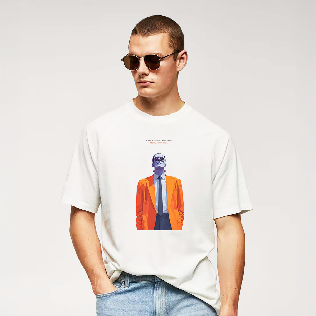 Some Assembly Required – Cooles Oversize T-Shirt